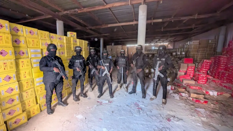 Police seize 500 cartons of Tramadol at Widana