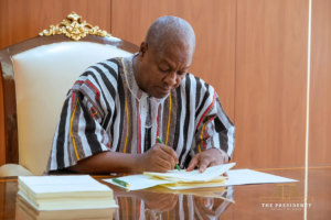 mahama unveils growth plan legislative signing ceremony