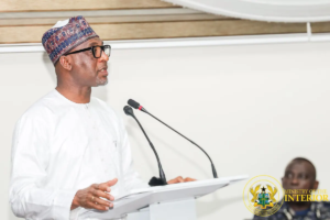 Security services recruitment Ghana candidates training update by Interior Minister Muntaka Mubarak.