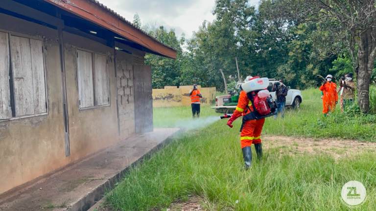 Zoomlion disinfection and disinfestation exercise in Volta Region