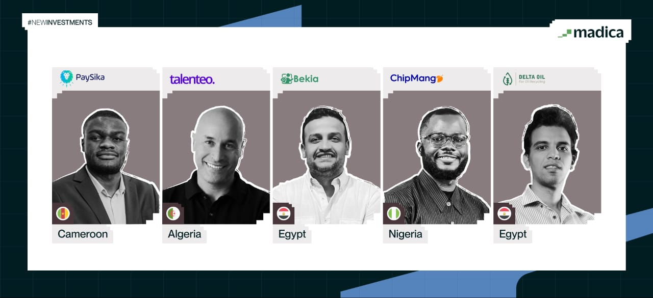 Madica invests in five African startups in Algeria Cameroon Nigeria and Egypt