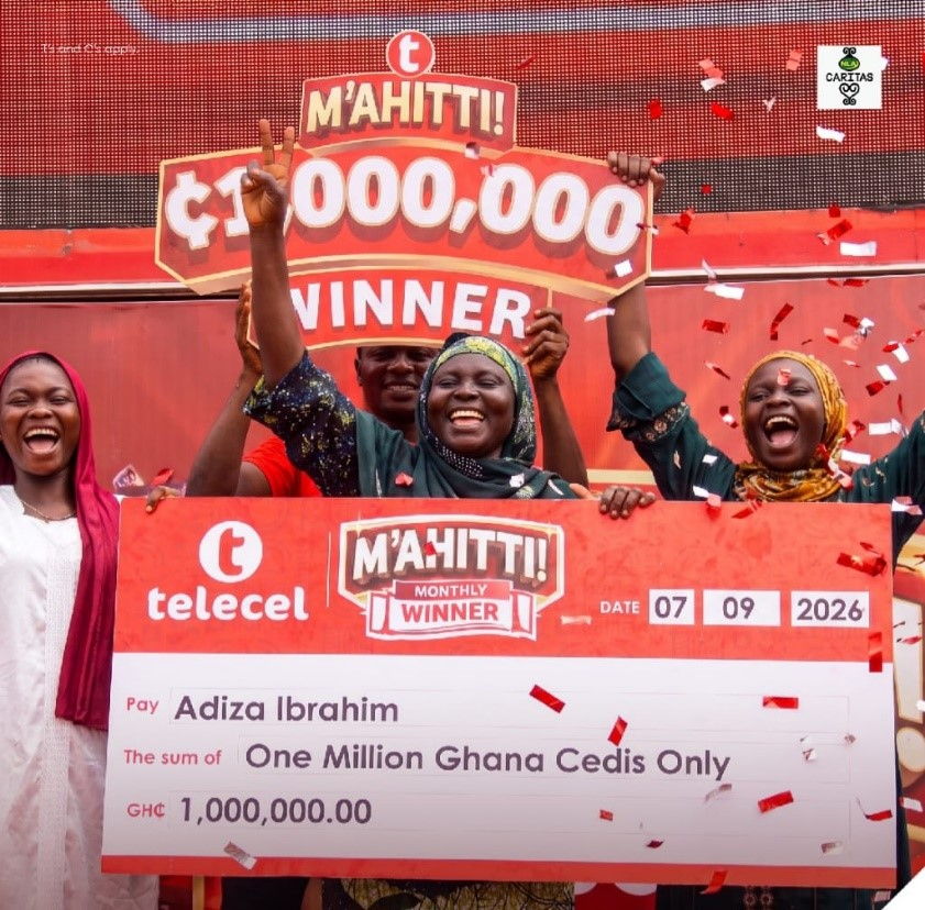 Telecel M’ahitti Promo winner Adiza Ibrahim receives GH¢1 million